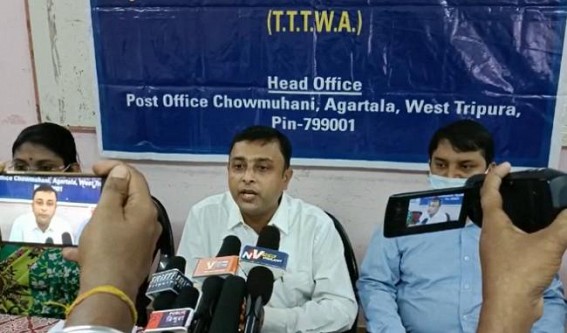 Tripura TET Teachers to Kick Off Movement tomorrow against Deprivation, Fixed Pay System Tripura TET Teachers to Kick Off Movement tomorrow against Deprivation, Fixed Pay System